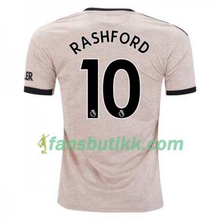 Fotballdrakt Manchester United Marcus Rashford 10 Bortetrøye 2019-2020 Kortermet